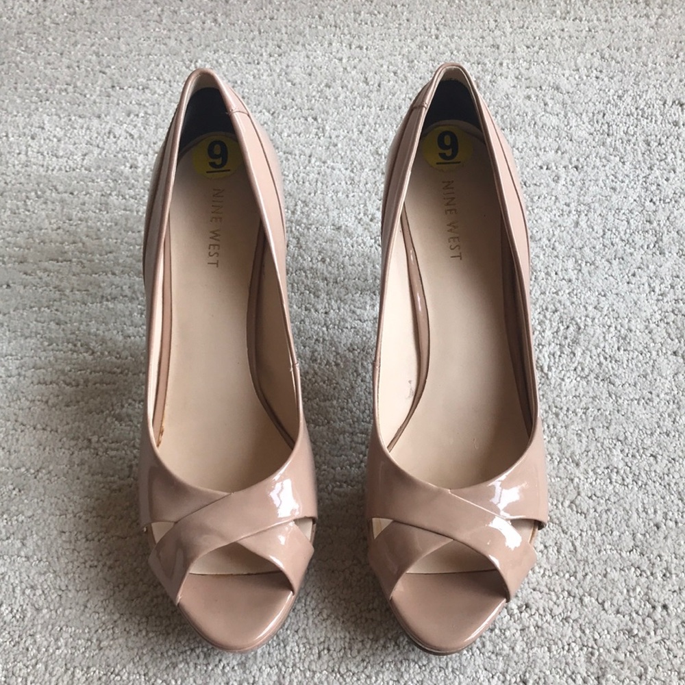 Nine West Open Toe Heels